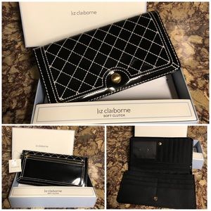 Liz Claiborne soft clutch
